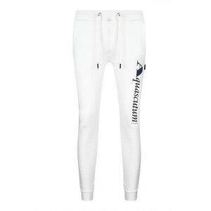 Aquascutum Mens Logo Sweatpants / White